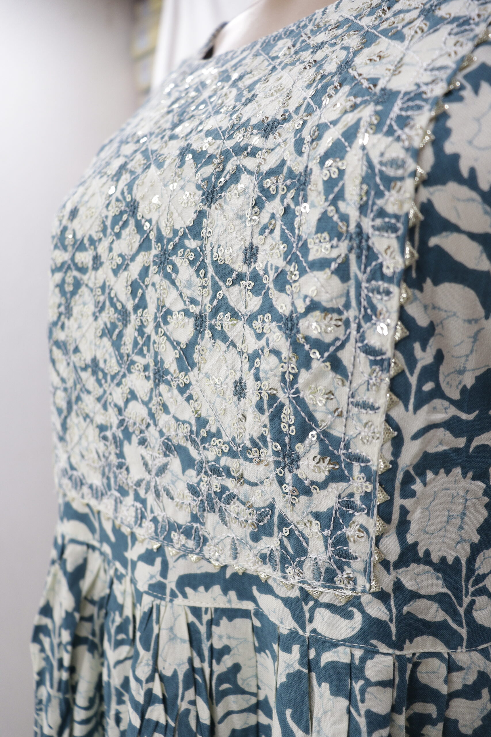 Women’s Cotton Printed Anarkali Kurti – Elegant Ethnic Wear - Image 2