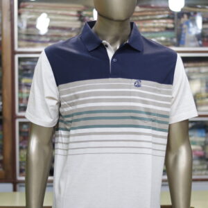 Men's Striped Polo Shirt – Classic & Casual Stylish Wear