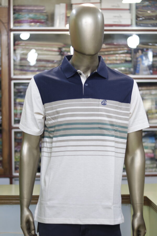 Men's Striped Polo Shirt – Classic & Casual Stylish Wear