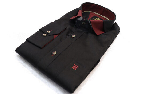 Men's Casual Plaid Shirt - Image 2