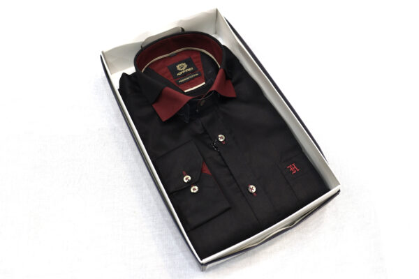 Men's Casual Plaid Shirt - Image 3
