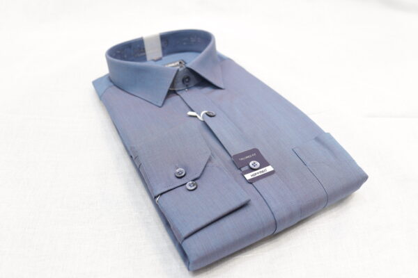 Men's Tailored Fit Dress Shirt - Blue