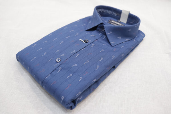 Men's Casual Plaid Shirt - Image 4