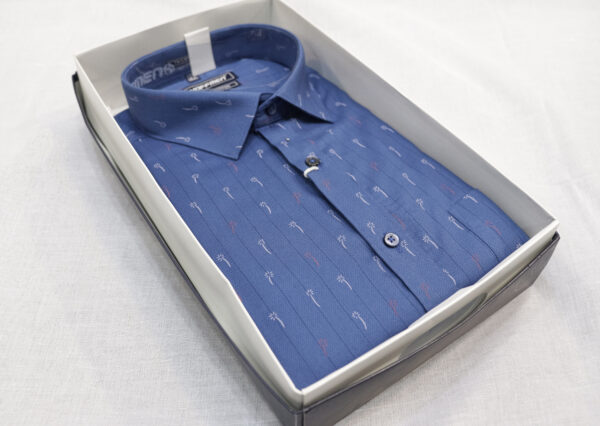 Men's Casual Plaid Shirt - Image 4