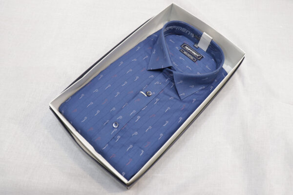 Men's Casual Plaid Shirt - Image 3