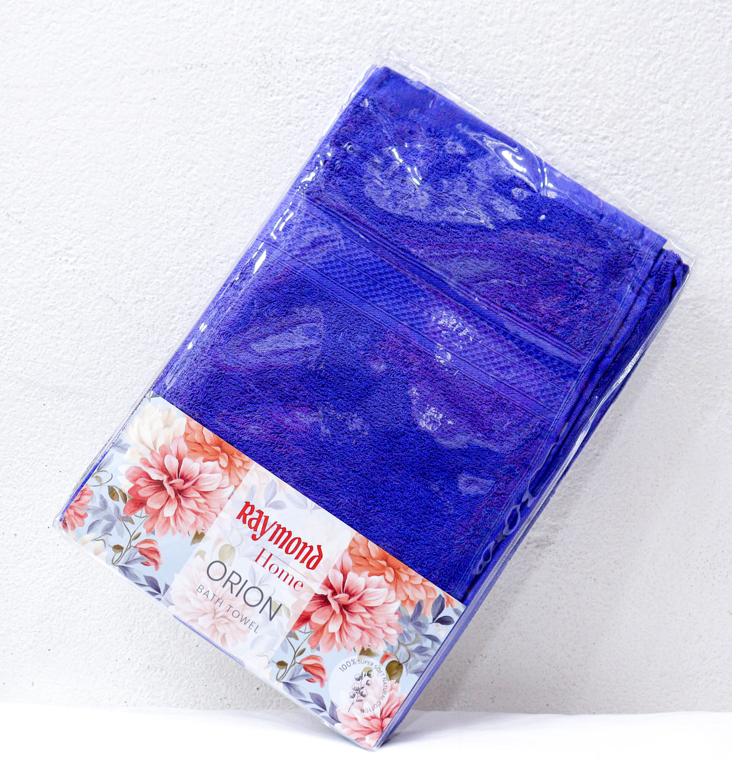 Premium Cotton Bath Towels - Ultra-Soft, Absorbent, and Quick Drying - Set of 2 (Royal Blue) - Image 2